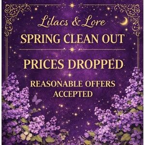 Spring clean out at lilacs and lore